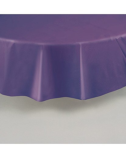 Round Plastic Table Cover 84" Round Plastic Table Cover 84"