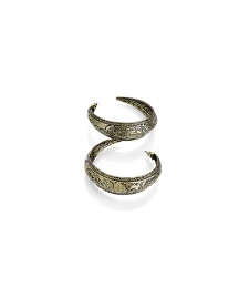 Gold Coloured Hoop Earrings