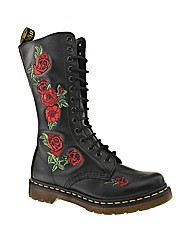 Dr Martens Dm 14 Tie Emb Roses Bt