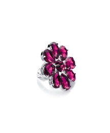Fuchsia Flower Ring