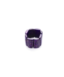 Purple Coloured Stretch Bracelet