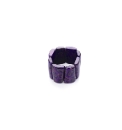 Purple Coloured Stretch Bracelet