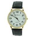 Gents Crocodile Effect Strap Watch