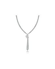 Sterling Silver Classic Knot Necklace