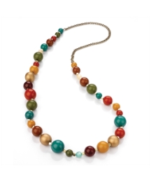 Coloured Beaded Necklace