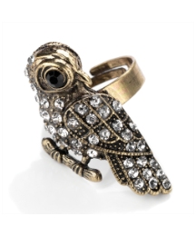 Gold Coloured Bird Shaped Ring