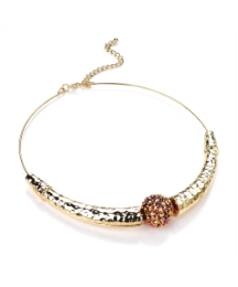 Gold Coloured Ball Collar