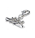 Sterling Silver Canoe Crew Charm