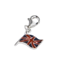 Sterling Silver Enamel British Charm