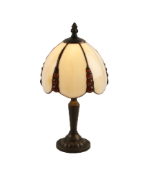Tiffany Table Lamp - Cream Shade