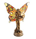 Juliana Tiffany Lamp Fairy with Flowers