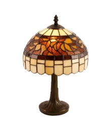 Tiffany Lamp with Flower pattern shade