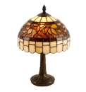 Tiffany Lamp with Flower pattern shade