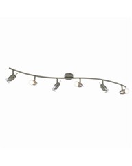 Frank Antique Brass 6 Light Spotlight