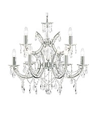 Clarence 9 Light Chrome Chandelier