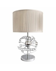 Crystal Bars Large Table Lamp