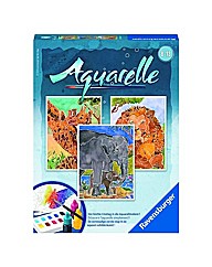 Aquarelle Midi Safari