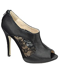 Ravel Kate rear zip satin shoe