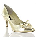 Marta Jonsson gold leather court