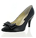 Marta Jonsson black leather court