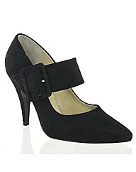 Marta Jonsson black leather court