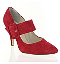 Marta Jonsson red suede court