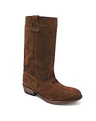 Marta Jonsson tan suede calf boot