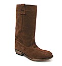 Marta Jonsson tan suede calf boot