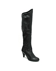 Marta Jonsson black leather knee boot