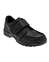 Start-rite Lewis Black Leather Fit F