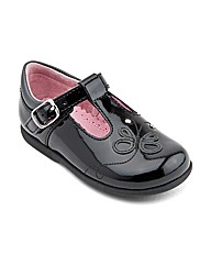 Start-rite Pixie Blk Patent Fit F Shoes