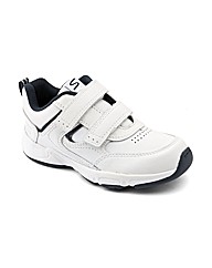 Start-rite Meteor Wht/Nvy Fit E Trainers