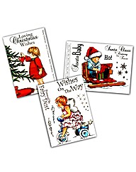 Sheenas Festive A6 Stamp Multibuy