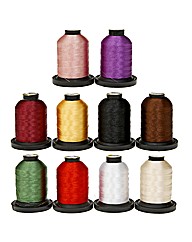 QA Embroidery Thread 10 Spools of 1000m
