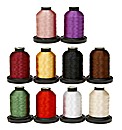 QA Embroidery Thread 10 Spools of 1000m