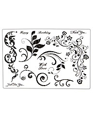 Dawn Bibby Classical Bloom A5 Stamp Set