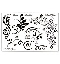 Dawn Bibby Classical Bloom A5 Stamp Set