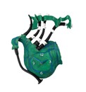 Timewarp Bagpipe Green Clock