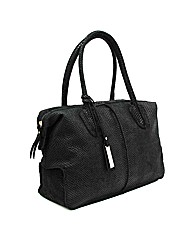 Marta Jonsson black leather bag