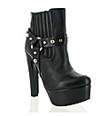 Marta Jonsson black leather ankle boot