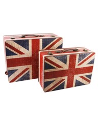 Home Living Luggage Set 2 Union Jack