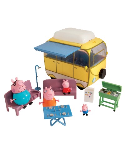 Peppa Pig Caravan Playset | J D Williams