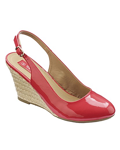 Simply Be Slingback Court Shoes Eee Fit | Rhylia