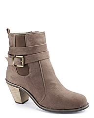 Simply Be Strappy Cowboy Boot Eee Fit | Kwinyx