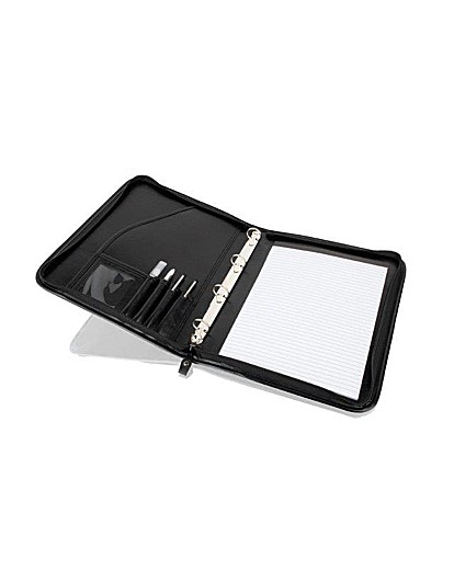 Woodland Leather A4 Zip Around Folio