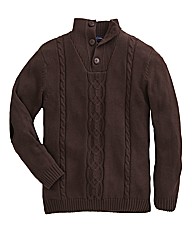 Peter Gribby 1/4 Button Jumper | Ideo